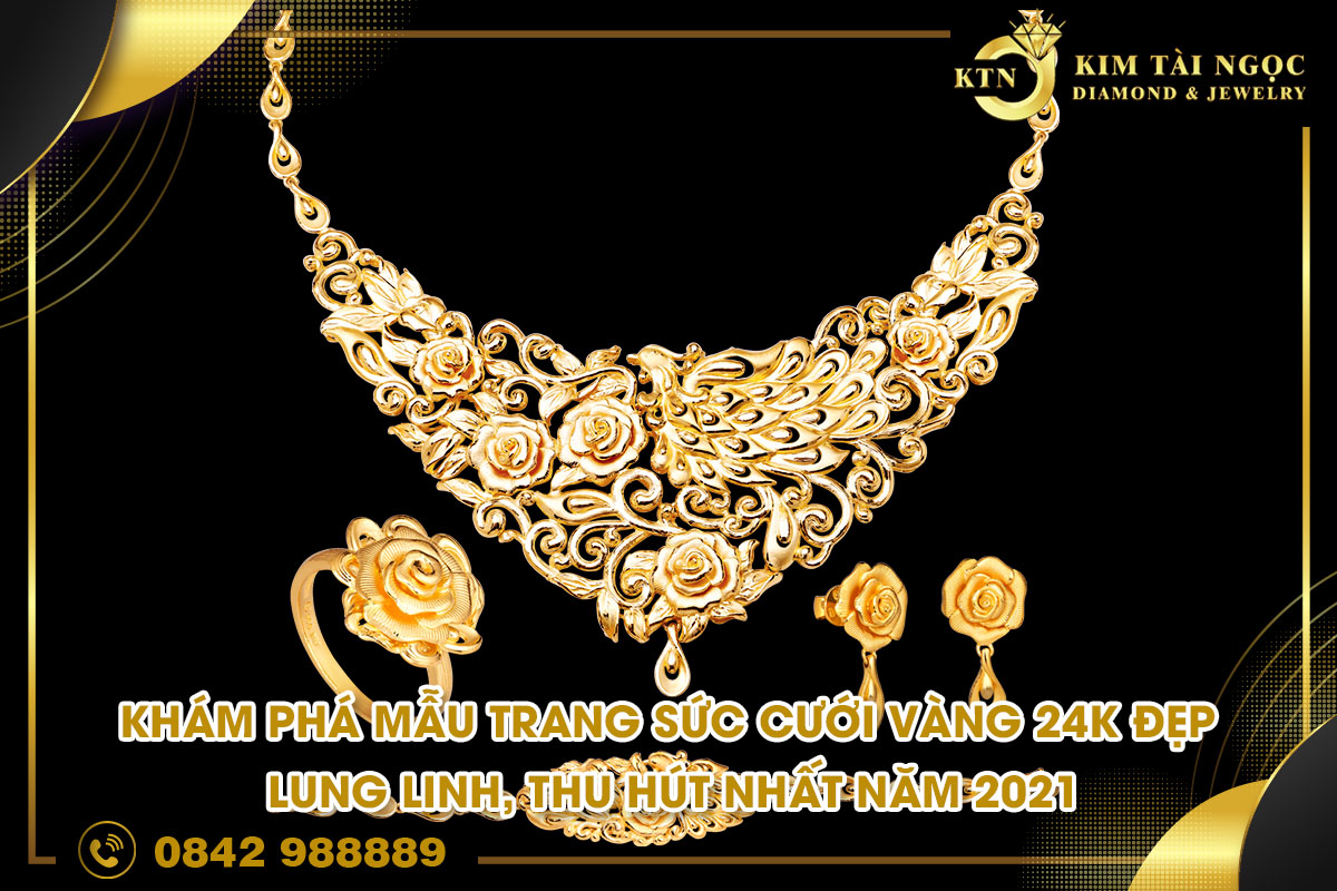 trang sức cưới vàng 24k