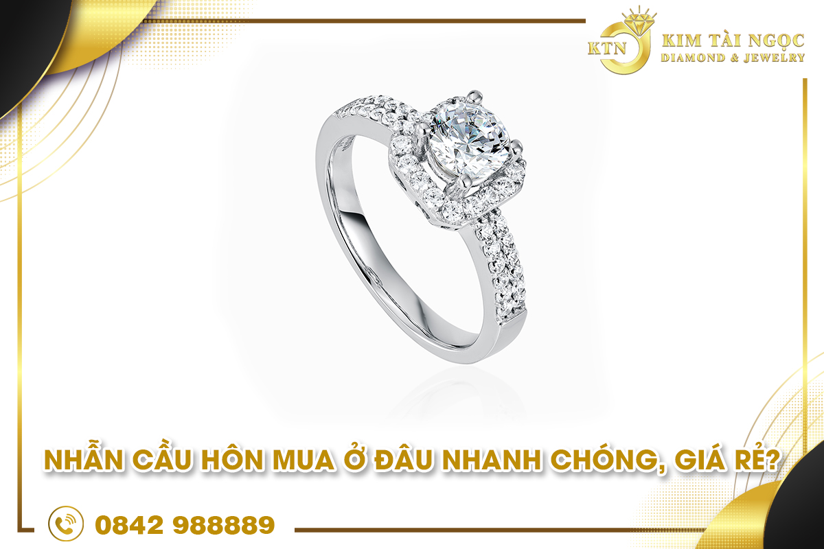 Nhẫn cầu hôn mua ở đâu