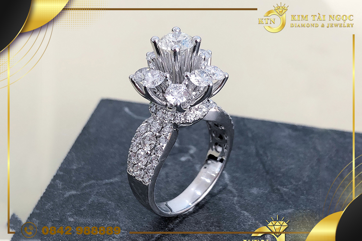 Bộ sưu tập nhẫn kim cương quyền Kim Tài Ngọc Diamond 