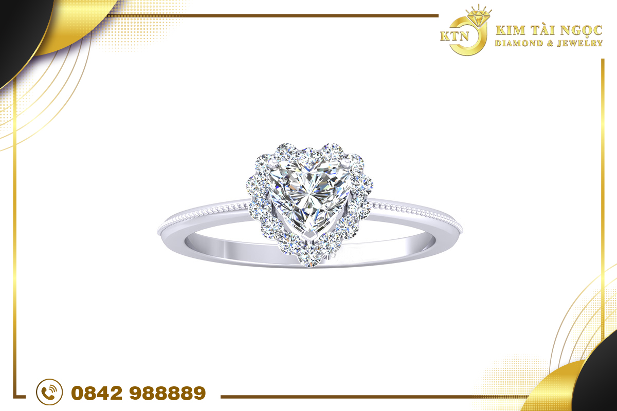 Nhẫn đính hôn kim cương ENR2627-6