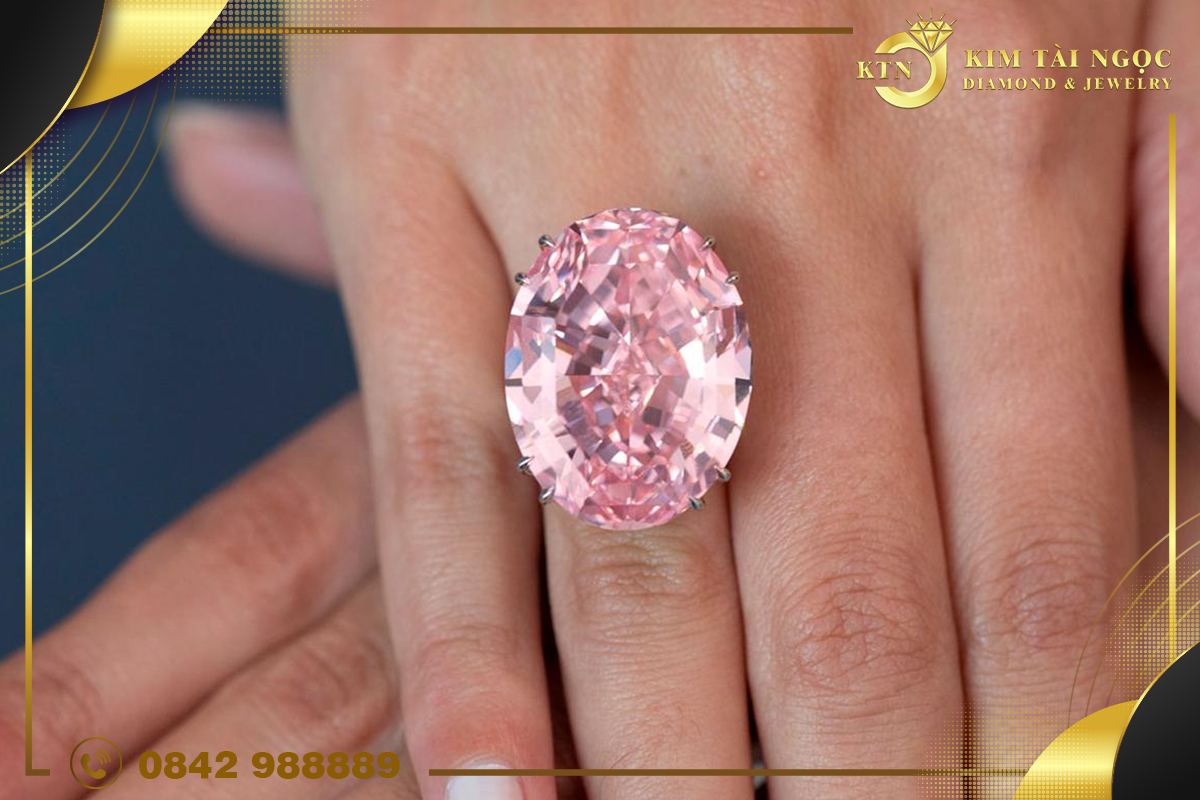 Pink Star Diamond - Ngôi sao màu hồng với 132,5 carats 