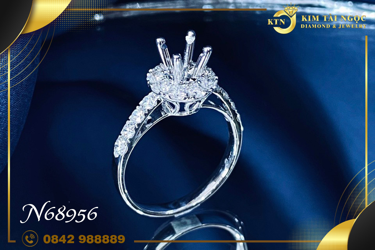 Nhẫn đính hôn kim cương N68956