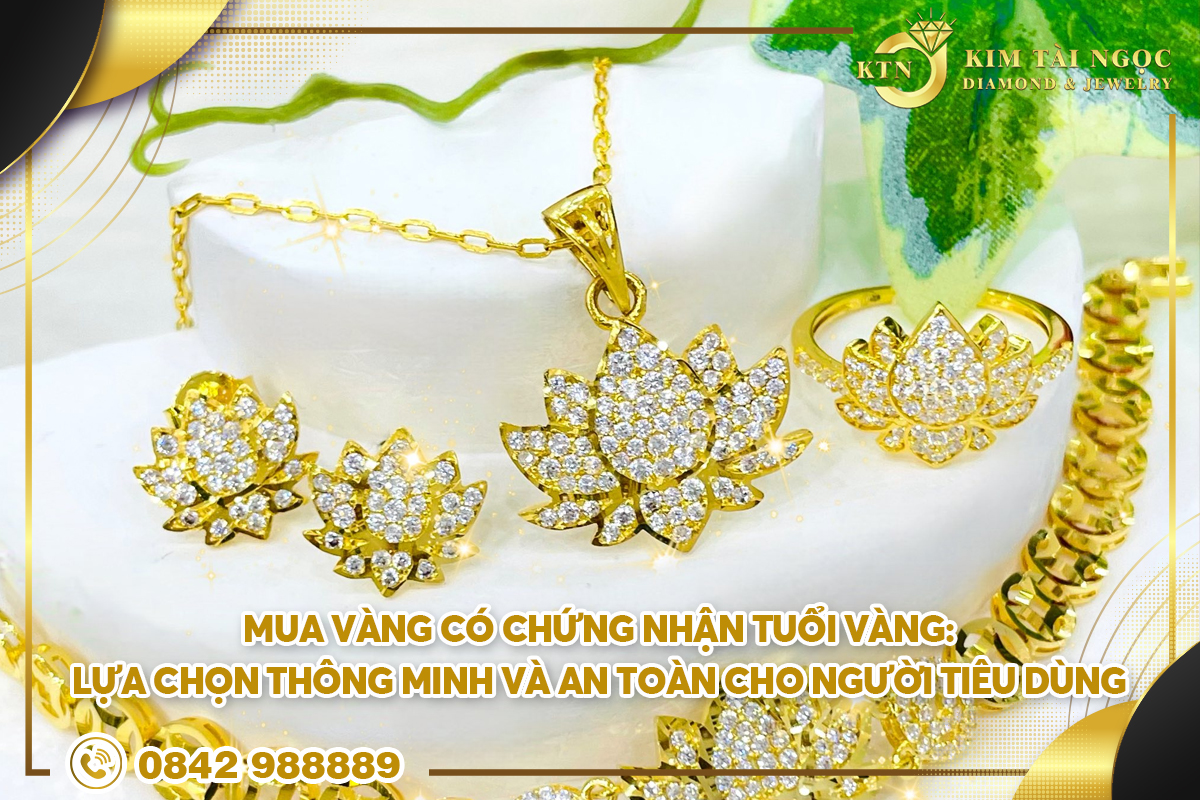 Mua vàng có chứng nhận tuổi vàng