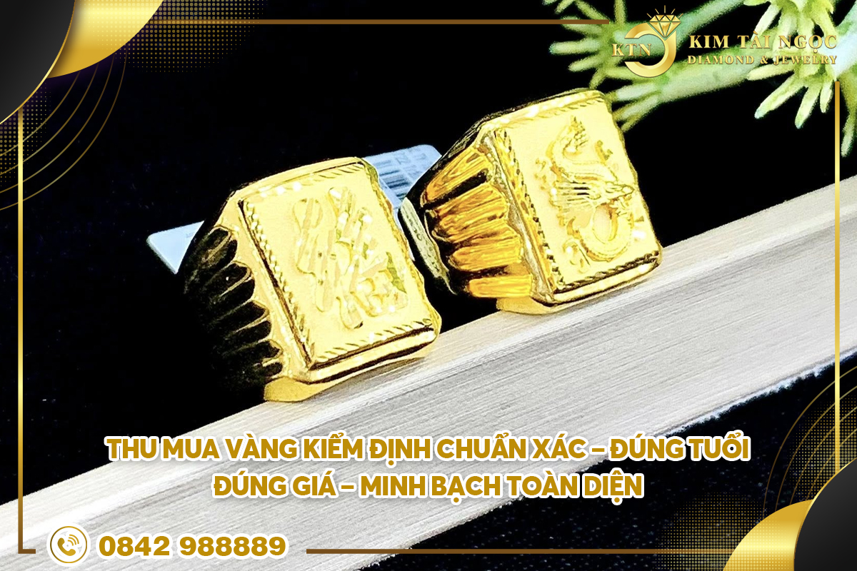 Thu mua vàng kiểm định chuẩn xác