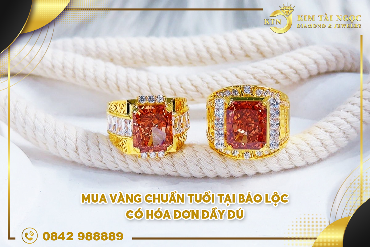 Mua vàng chuẩn tuổi tại Bảo Lộc